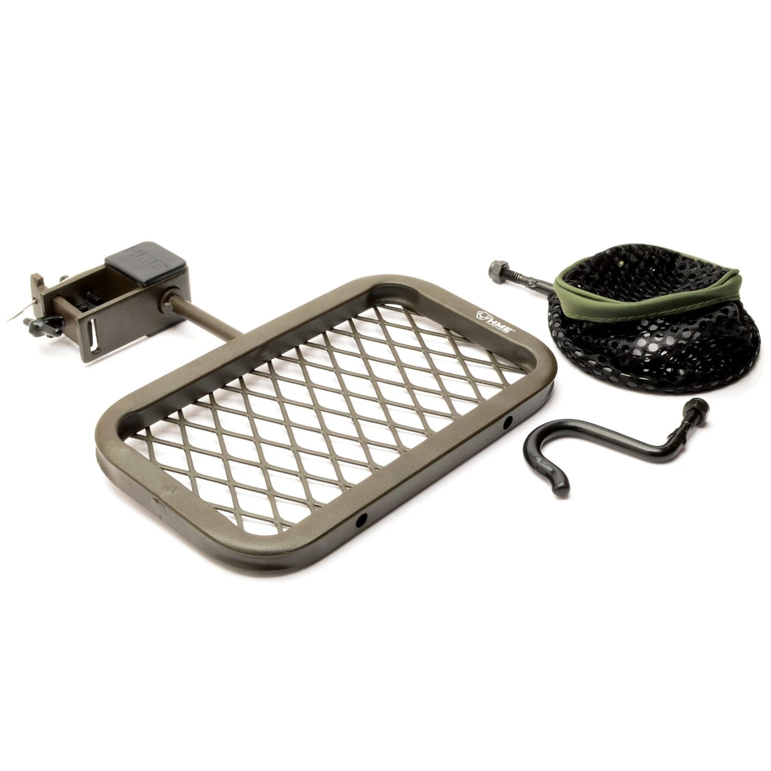 HME Products Universally Mountable Accessories Shelf With Cup Holder HME-UMAS 1 HME Products Universally Mountable Accessories Shelf With Cup Holder HME-UMAS