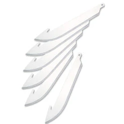 Outdoor Edge Razor Series 3.5″ Stainless Steel Replacement Blades 6 Pack RR-6